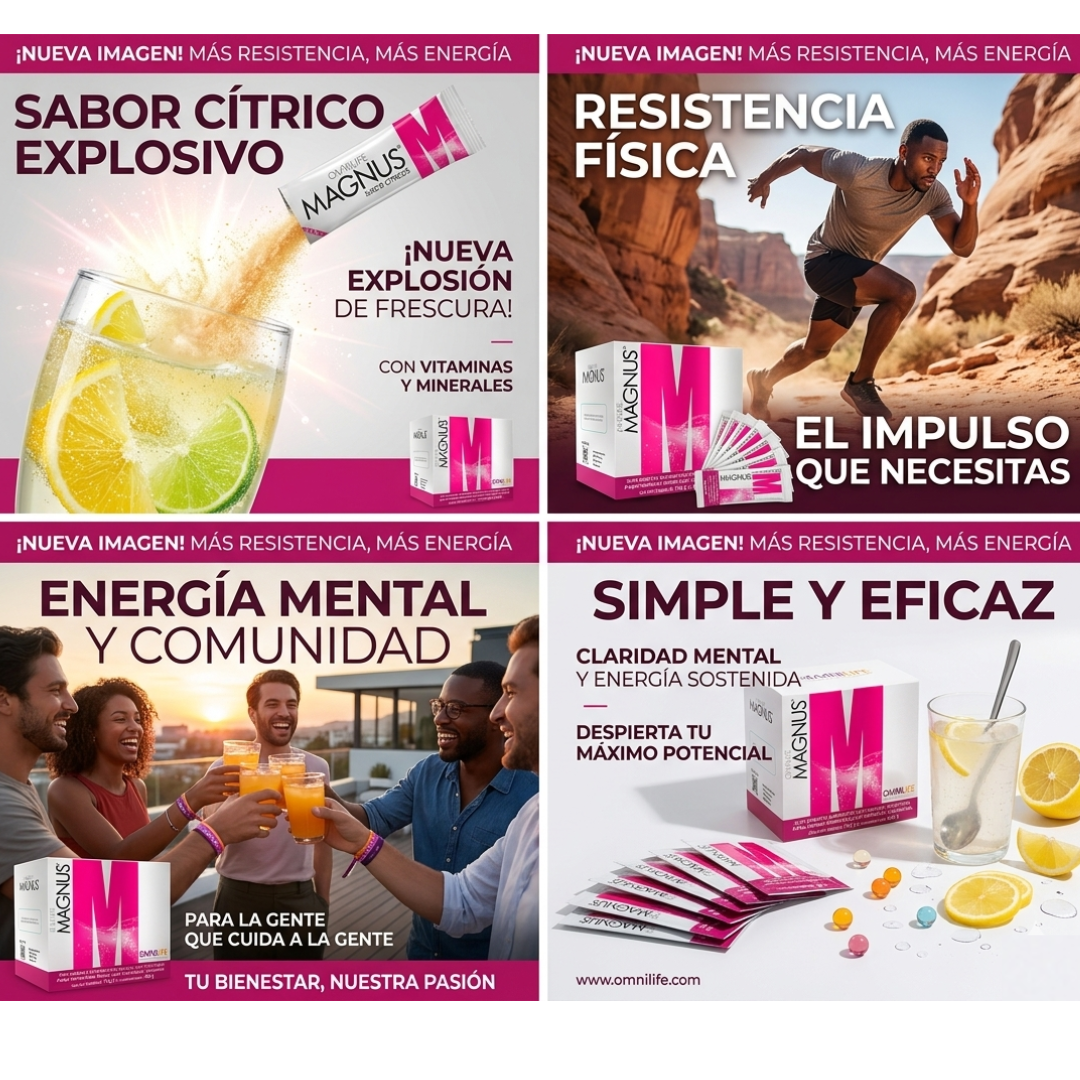 MAGNUS Suplemento Alimenticio Sabor Cítrico – Omnilife