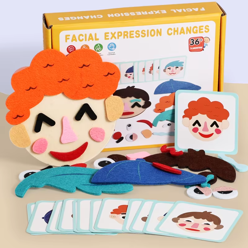 Juego de Expresiones y Emociones para Niños - Inteligencia Emocional